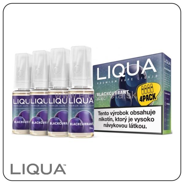 LIQUA Elements 4x10ml - 12mg/ml Blackcurrant