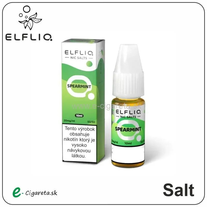 ElfLiq Nic Salt 10ml - 10mg/ml Spearmint