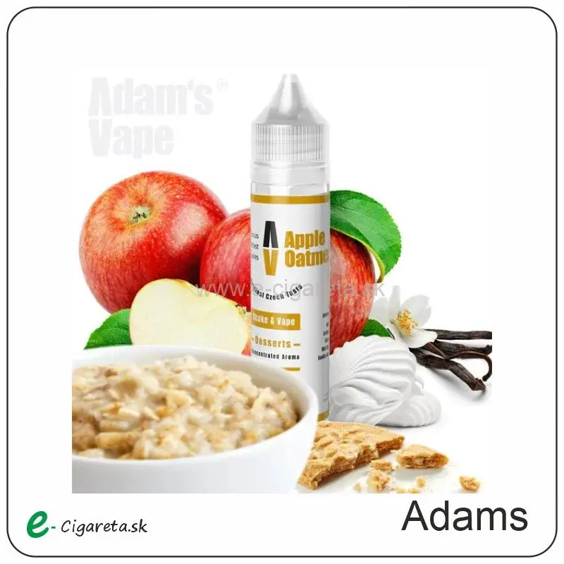 Aróma Adam´s Vape 12ml Apple Oatmeal