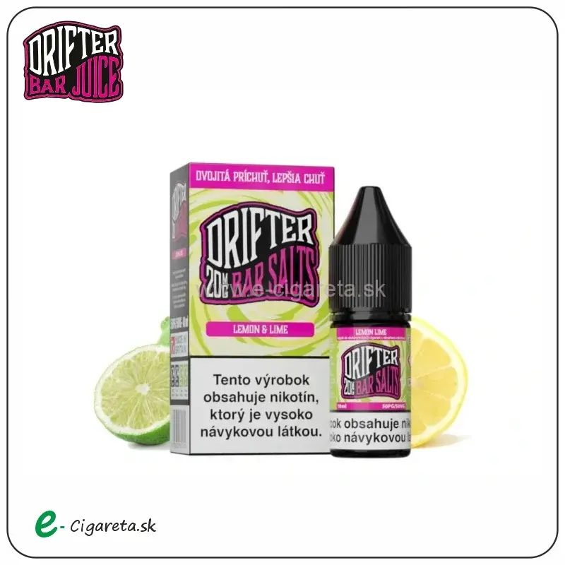 Drifter Bar Salts 10ml - Lemon Lime 10mg