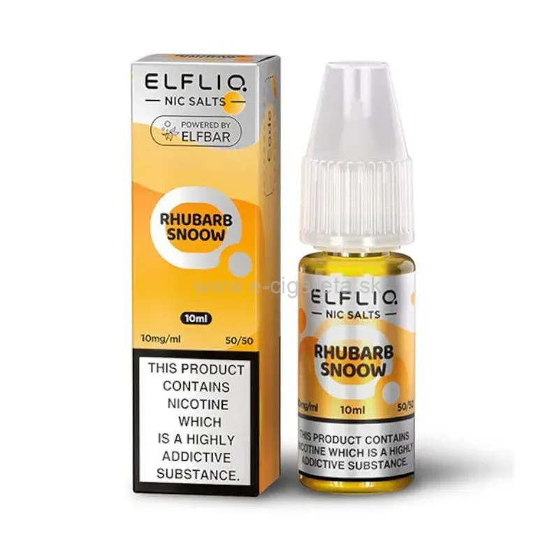 ElfLiq Nic Salt 10ml - 10mg/ml Rhubarb Snoow