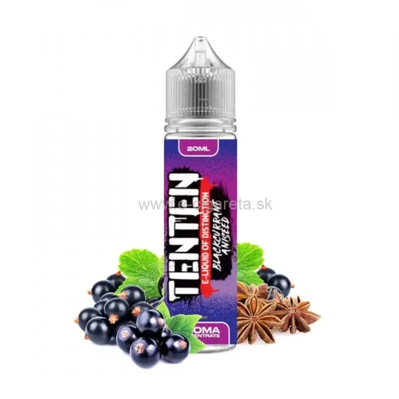 Aróma TenTen 20/60ml Blackcurrant Aniseed