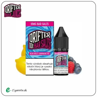 Drifter Bar Salts 10ml - Blue Razz Lemonade Ice 20mg