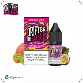 Drifter Bar Salts 10ml - Kiwi Passionfruit Guava Ice 20mg