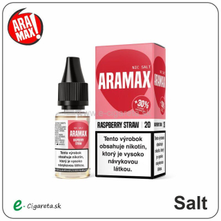 Aramax Salt 10ml - 10mg/ml Raspberry Straw