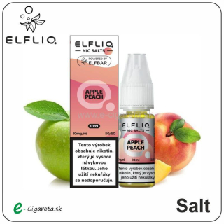 ElfLiq Nic Salt 10ml - 10mg/ml Apple Peach