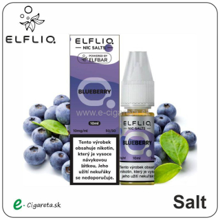 ElfLiq Nic Salt 10ml - 10mg/ml Blueberry