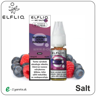 ElfLiq Nic Salt 10ml - 10mg/ml Blueberry Sour Raspberry