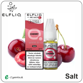 ElfLiq Nic Salt 10ml - 10mg/ml Cherry