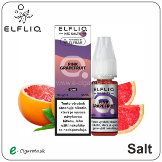 ElfLiq Nic Salt 10ml - 10mg/ml Pink Grapefruit