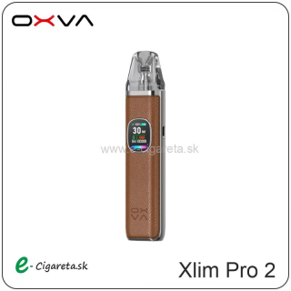 Oxva Xlim Pro 2 1300mAh brown python