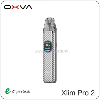 Oxva Xlim Pro 2 1300mAh silver carbon