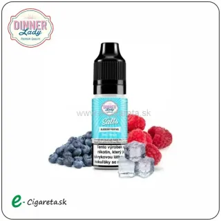 Dinner Lady Nic Salts 10ml - Blueberry Menthol 20mg