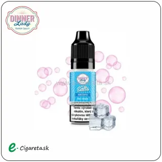 Dinner Lady Nic Salts 10ml - Bubblegum Ice 20mg