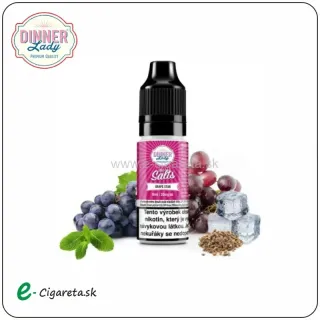 Dinner Lady Nic Salts 10ml - Grape Star 20mg