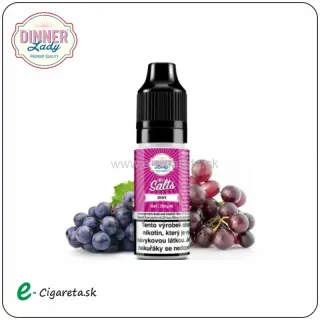 Dinner Lady Nic Salts 10ml - Grape 20mg