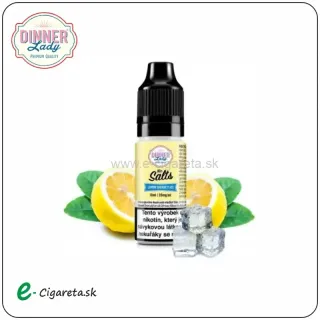 Dinner Lady Nic Salts 10ml - Lemon Sherbets Ice 20mg