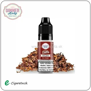 Dinner Lady Nic Salts 10ml - Smooth Tobacco 20mg