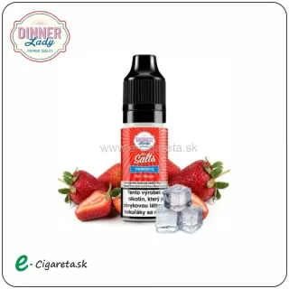 Dinner Lady Nic Salts 10ml - Strawberry Ice 20mg