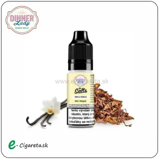 Dinner Lady Nic Salts 10ml - Vanilla Tobacco 20mg